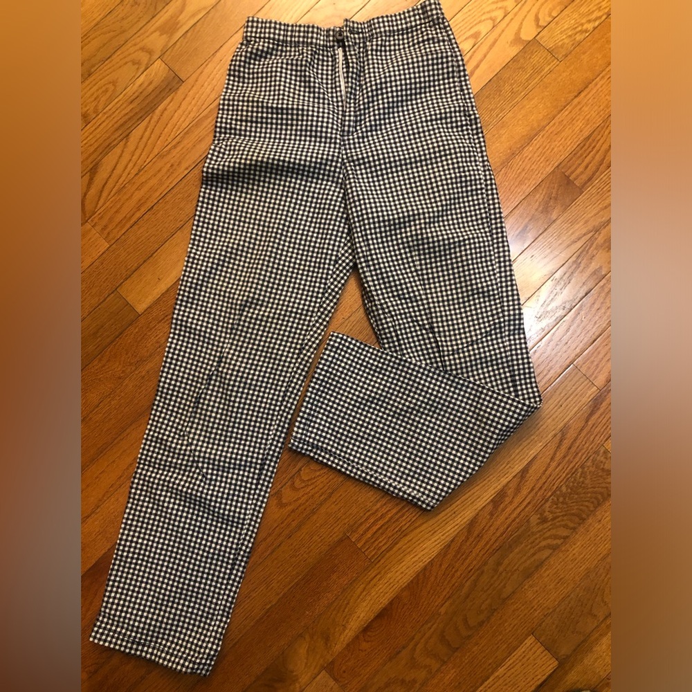 John Galt Gingham Pants / Brandy Melville Sz XS